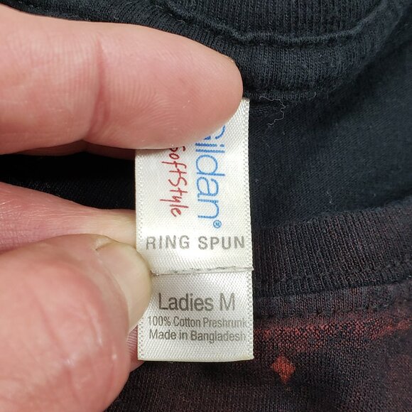 Catching Fire Every Revolution Gildan Short Sleeve Graphic T Shirt Ladies Size M - Picture 3 of 4